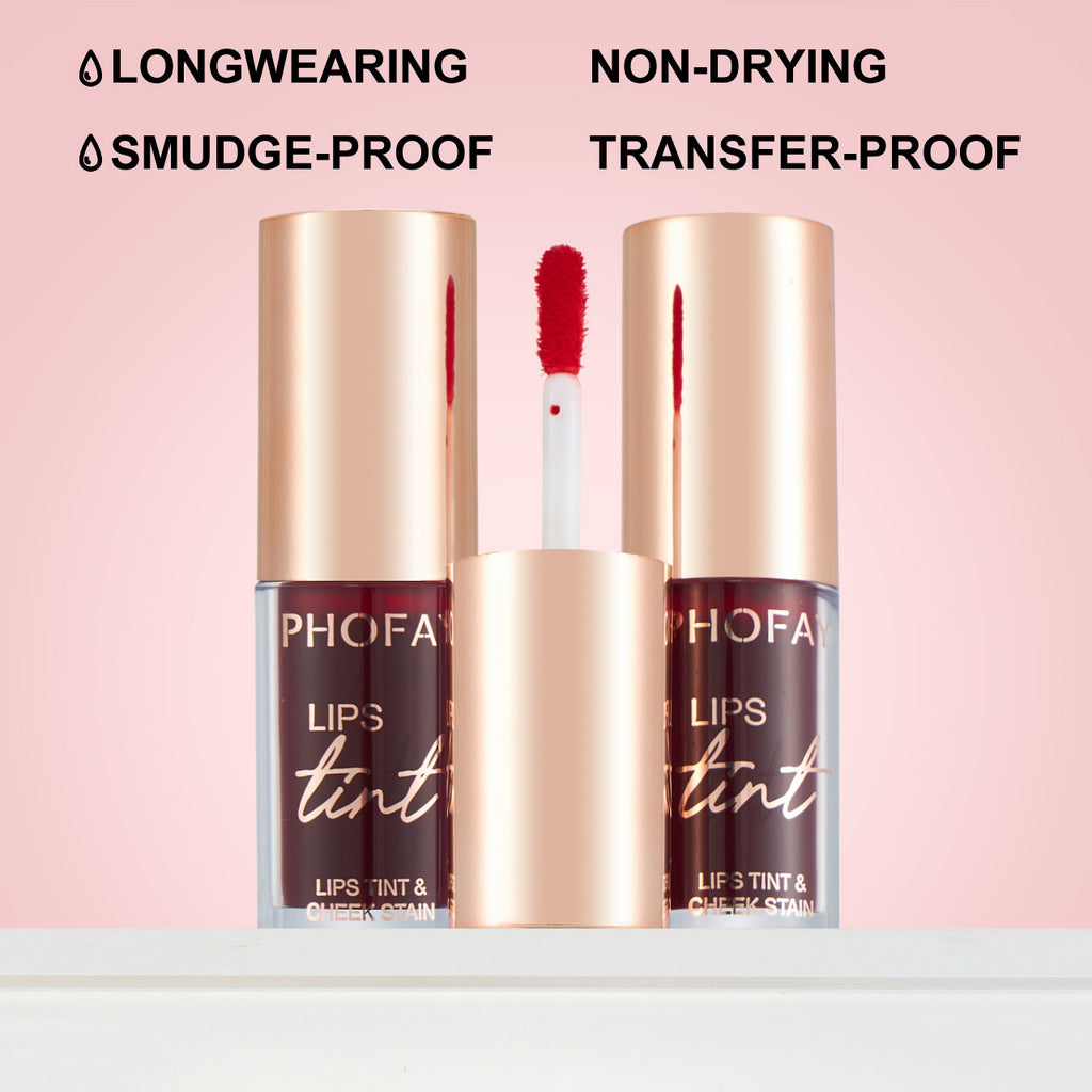 PHOFAY Lip Tint – Long-Lasting, Lightweight, Hydrating Lip Stain for Natural Color