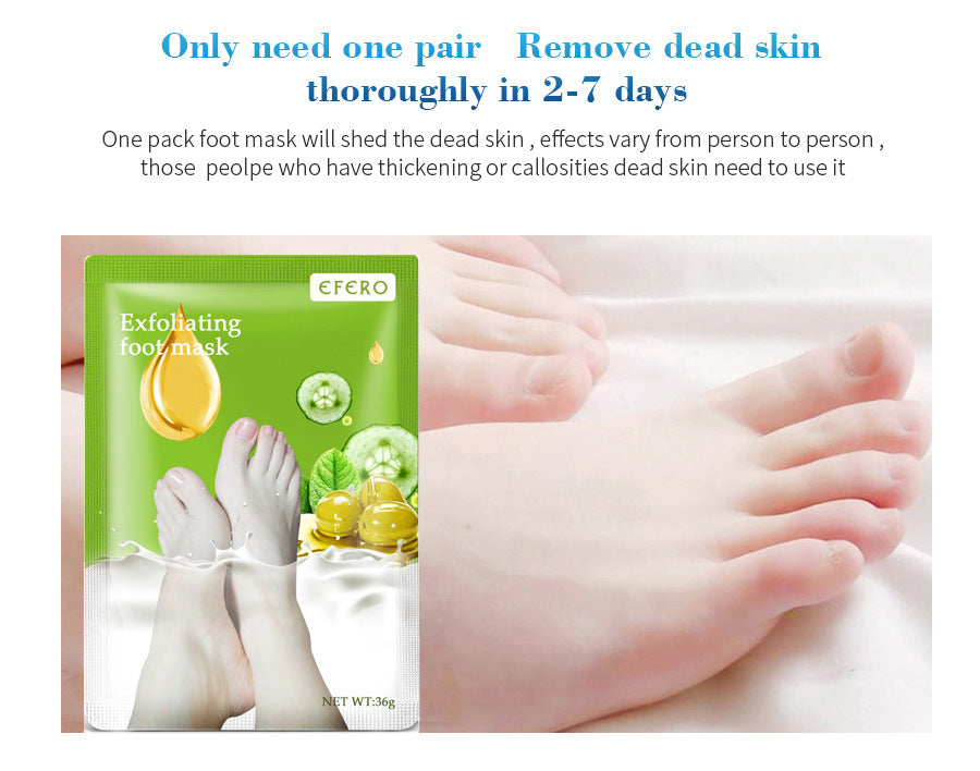 Exfoliating Foot Mask – Peeling Pedicure Socks for Soft, Smooth Feet