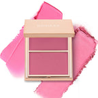 PHOFAY Double-Take Cream & Powder Blush Duo – Buildable Glow For A Natural Radiant Finish