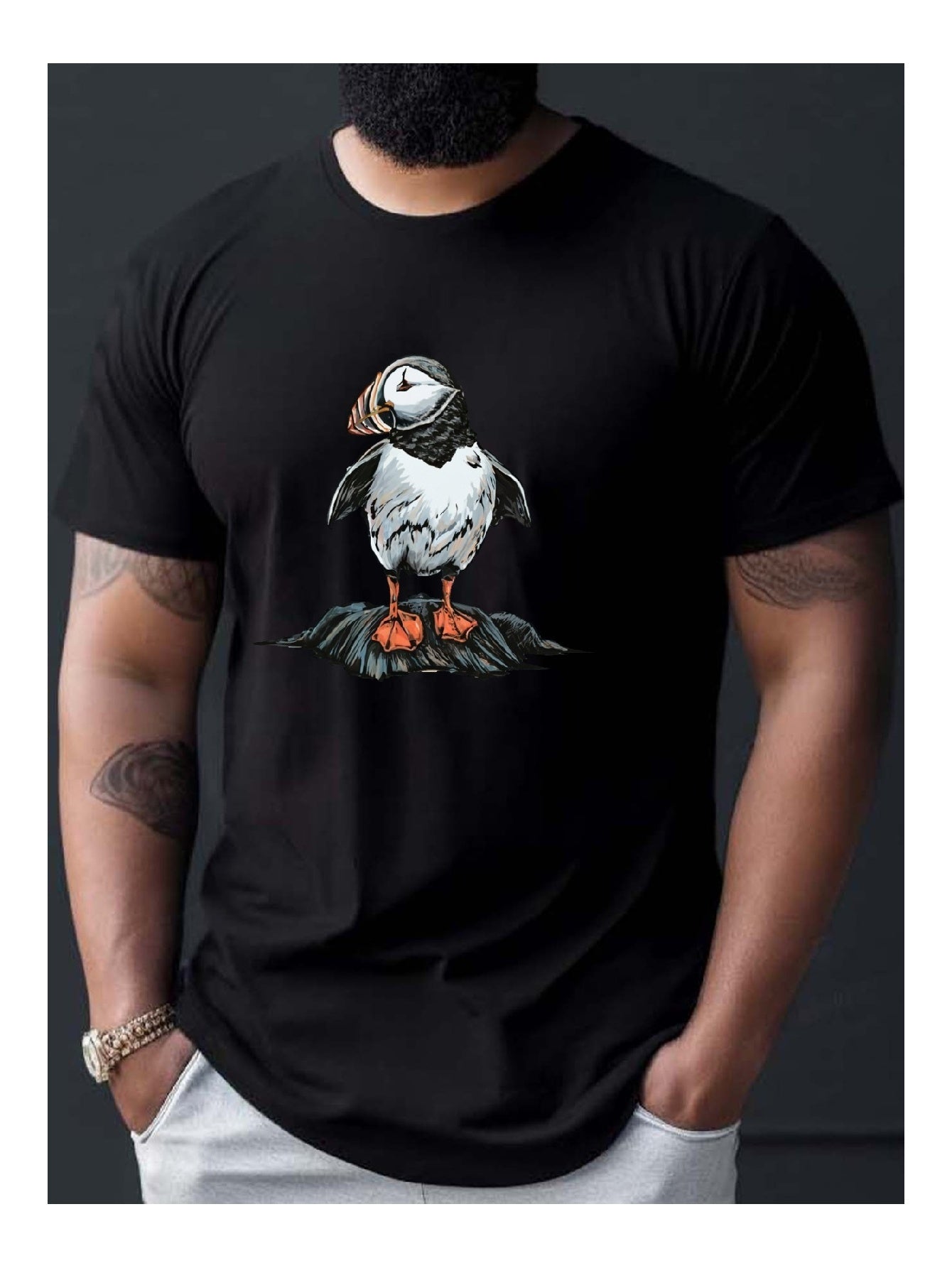 Men’s Trendy Graphic T-Shirt – Comfortable Casual Tee for Everyday Wear