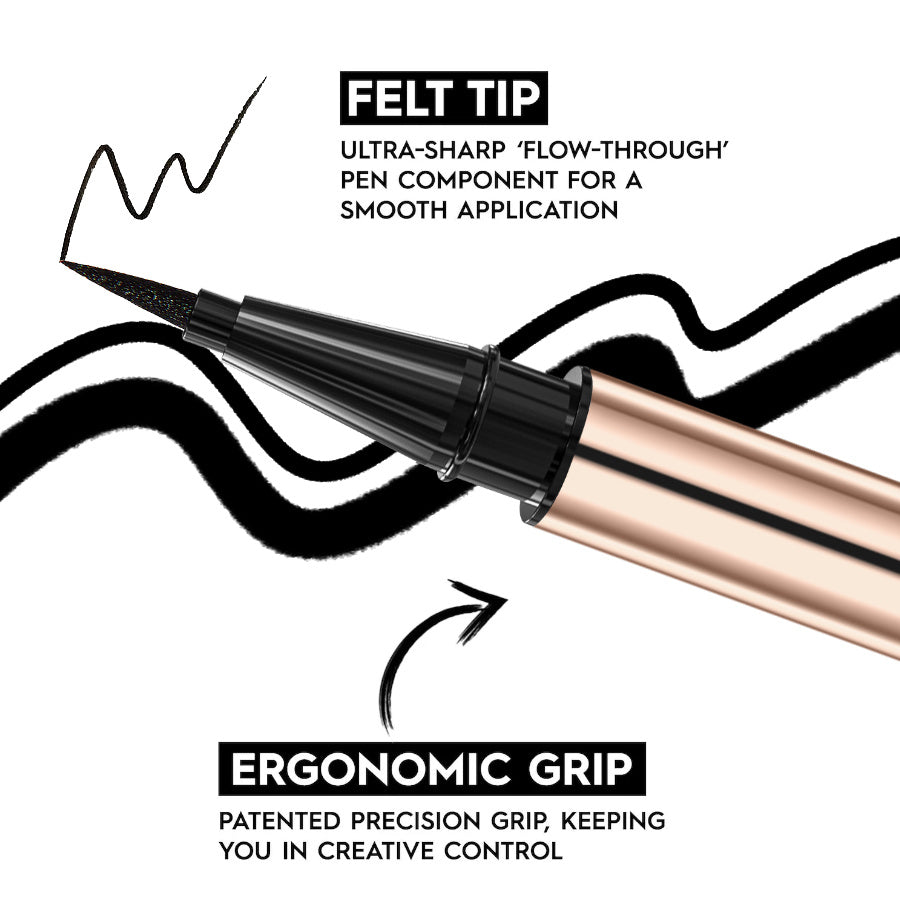 PHOFAY Eyeliner – Waterproof, Smudge-Proof Precision Liquid Pen For Bold Long-Lasting Definition