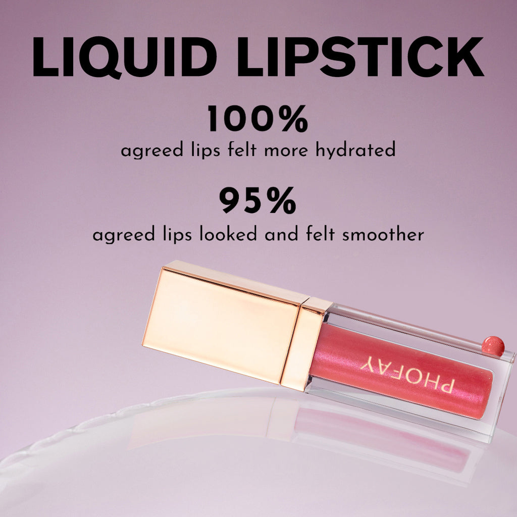 PHOFAY Ultra-Glossy Lip Gloss – High-Shine Hydrating Formula For Plump, Juicy Lips