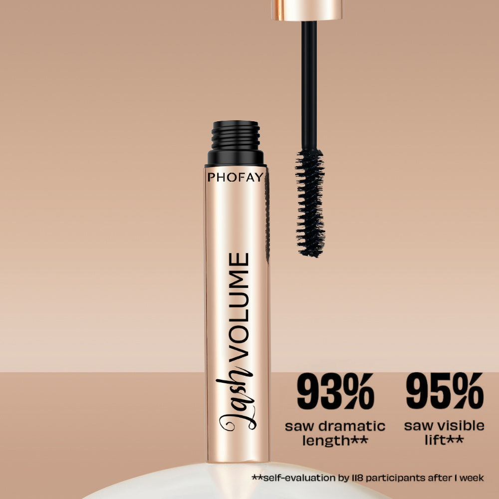PHOFAY Volumizing Mascara – Long-Lasting, Smudge-Proof Formula For Bold, Lifted & Full Lashes