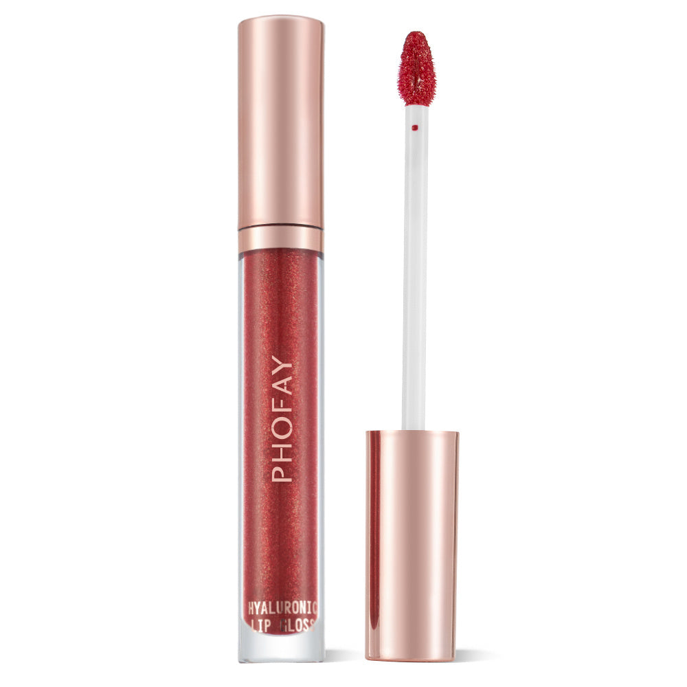PHOFAY Hyaluronic Lip Gloss – Hydrating, Plumping Gloss With High-Shine Finish