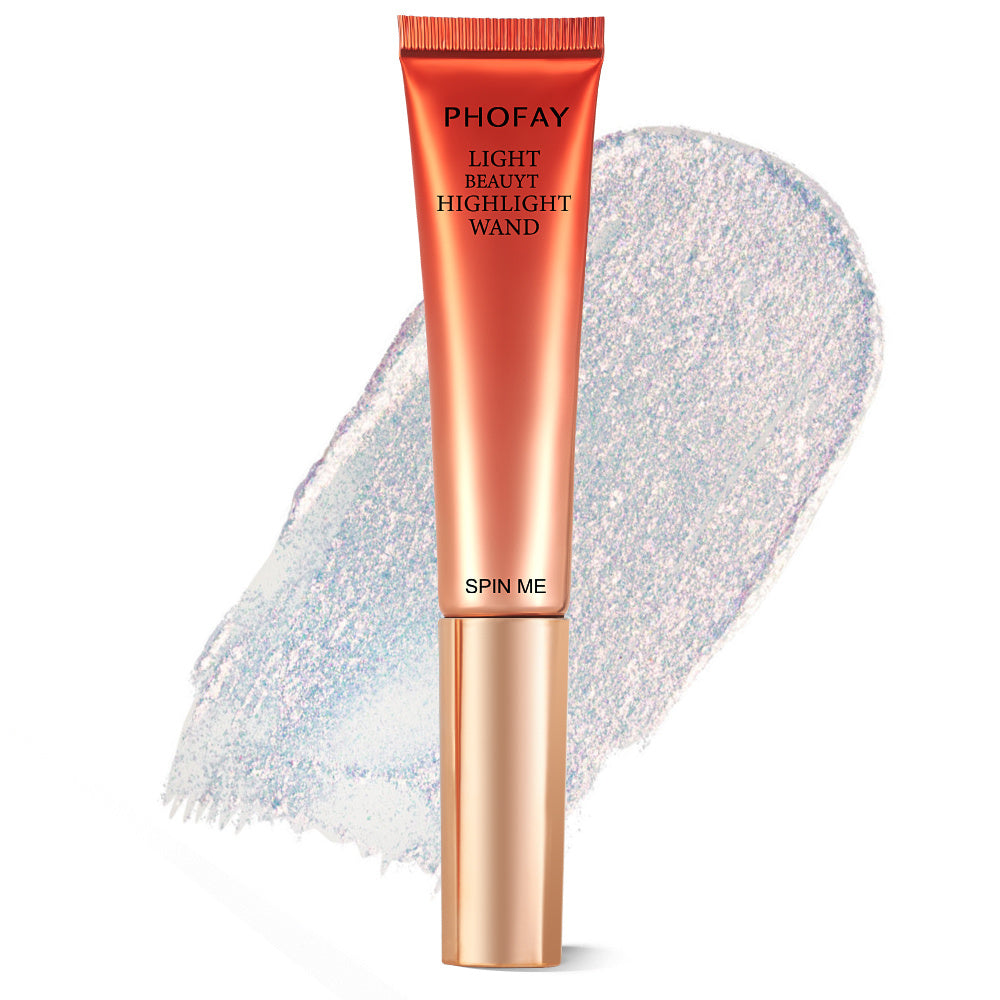 PHOFAY Highlighter Wand – Cream-to-Powder Illuminating Stick For Radiant, Glowy Skin