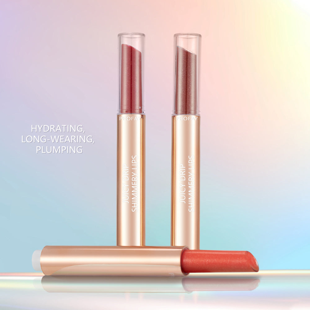PHOFAY Juicy Lip Plump – Hydrating Volumizing Lip Gloss for Fuller, Softer Lips