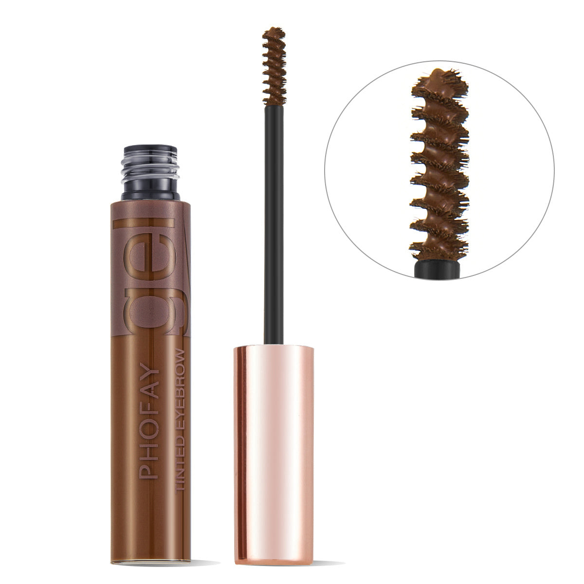 PHOFAY Tinted Eyebrow Gel – Long-Lasting, Smudge-Proof Eyebrow Color & Styling Gel
