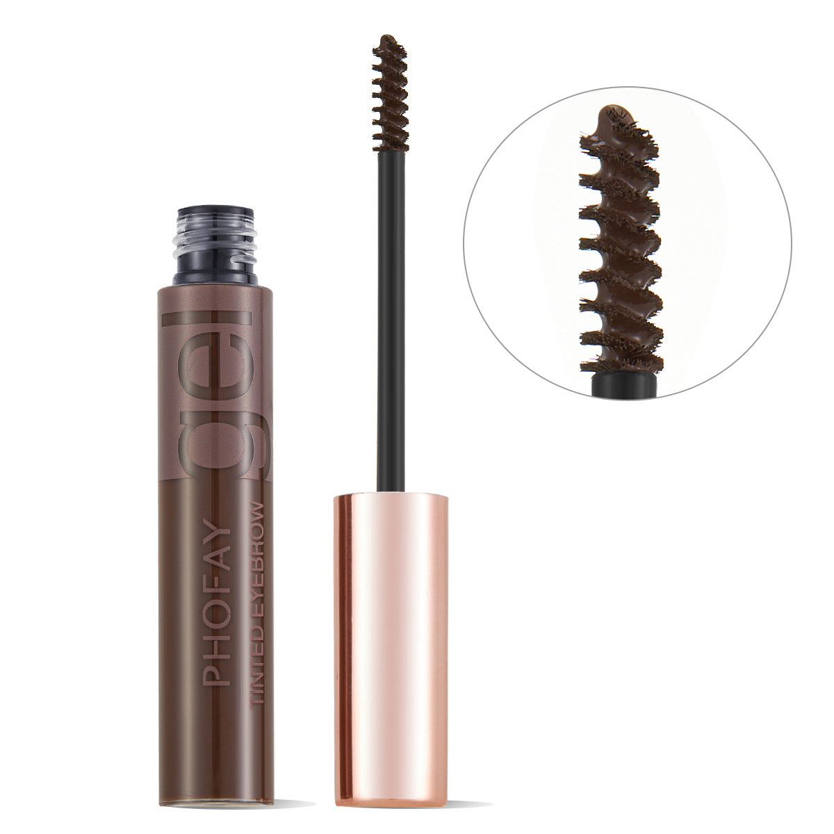 PHOFAY Tinted Eyebrow Gel – Long-Lasting, Smudge-Proof Eyebrow Color & Styling Gel