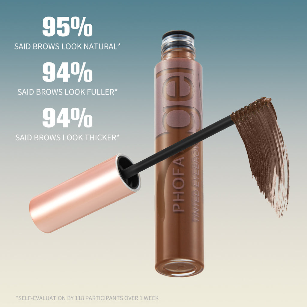 PHOFAY Tinted Eyebrow Gel – Long-Lasting, Smudge-Proof Eyebrow Color & Styling Gel