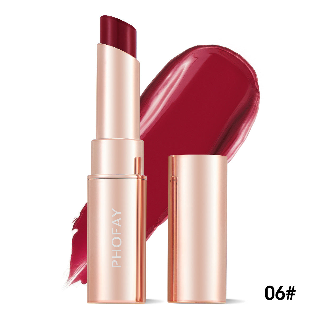PHOFAY Moisturizing Lipstick – Hydrating Creamy Lip Color With Smooth Satin Finish