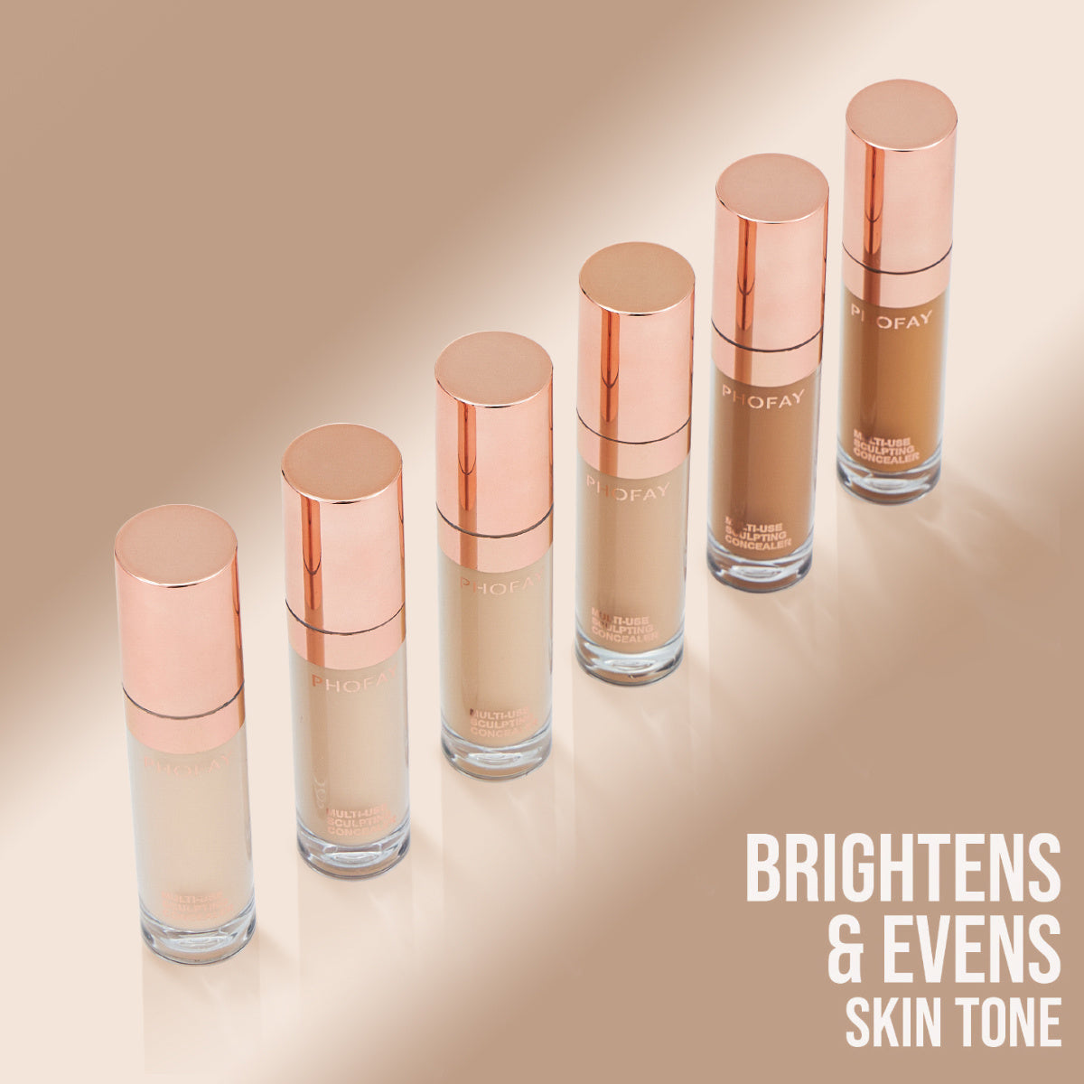 PHOFAY Super Coverage Concealer – Full-Coverage, Long-Lasting Liquid Concealer For Flawless Skin