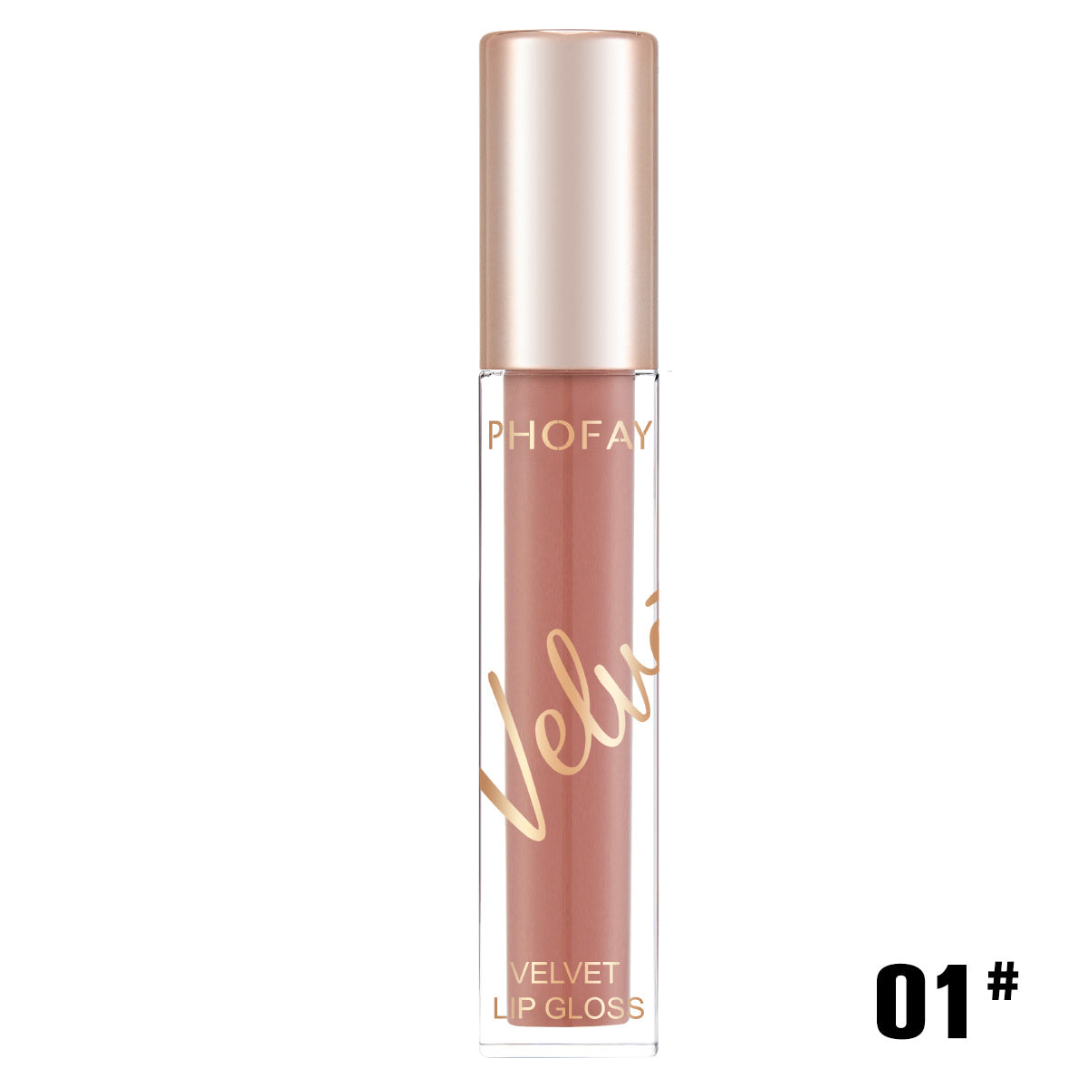 PHOFAY Velvet Lip Gloss – Rich, Smooth, Long-Lasting Velvet Finish for Soft, Plump Lips