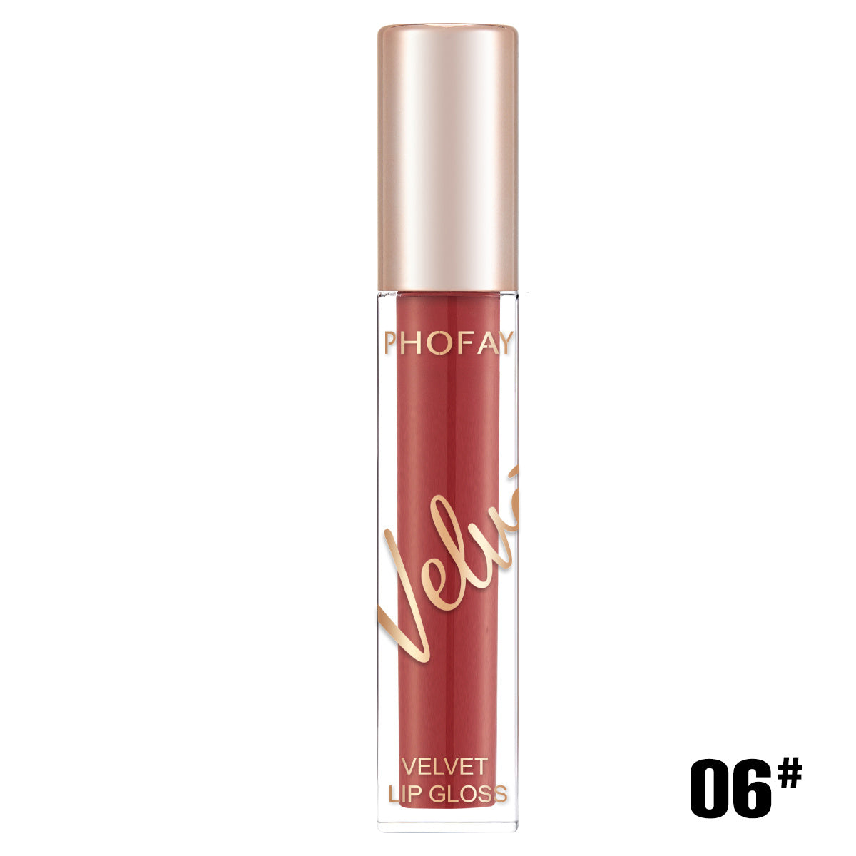 PHOFAY Velvet Lip Gloss – Rich, Smooth, Long-Lasting Velvet Finish for Soft, Plump Lips