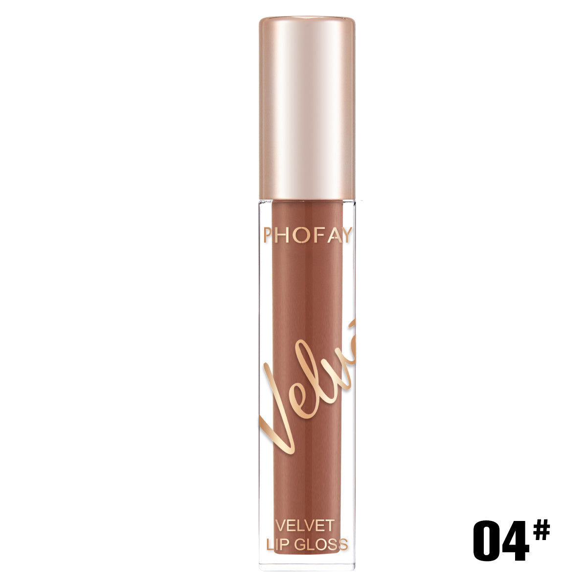 PHOFAY Velvet Lip Gloss – Rich, Smooth, Long-Lasting Velvet Finish for Soft, Plump Lips