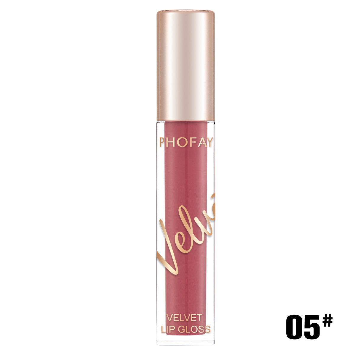 PHOFAY Velvet Lip Gloss – Rich, Smooth, Long-Lasting Velvet Finish for Soft, Plump Lips