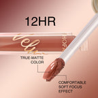 PHOFAY Velvet Lip Gloss – Rich, Smooth, Long-Lasting Velvet Finish for Soft, Plump Lips