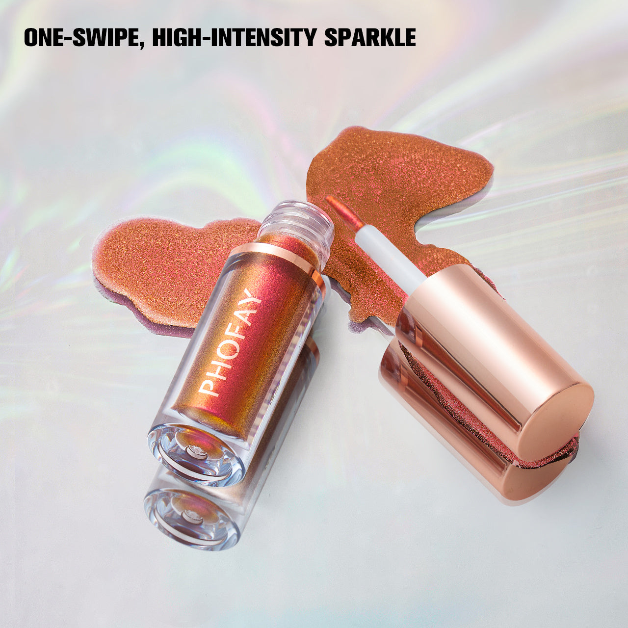 PHOFAY Liquid Glitter Eyeliner Set – Shimmer Waterproof Long-Lasting Eye Makeup For Sparkling Looks