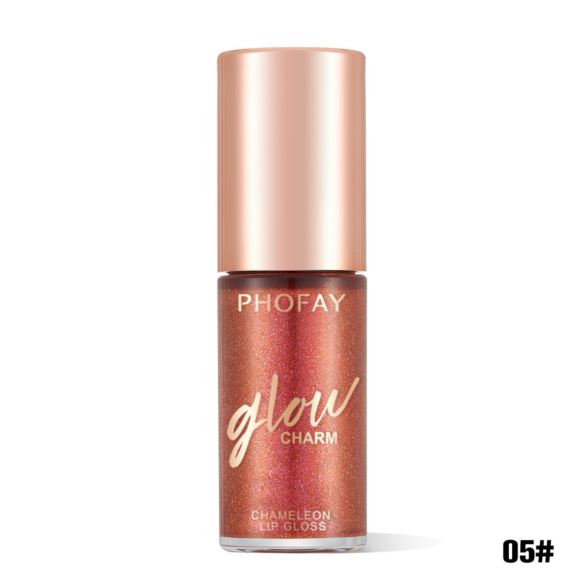 PHOFAY Moisturizing Shimmer Lip Gloss – Hydrating Gloss with Sparkling Finish for Soft, Luminous Lips