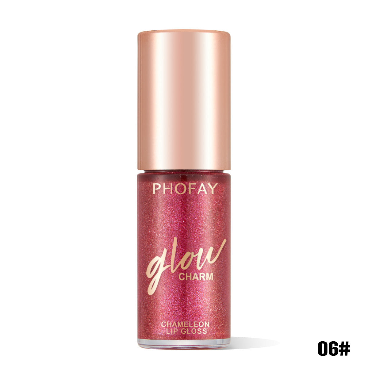 PHOFAY Moisturizing Shimmer Lip Gloss – Hydrating Gloss with Sparkling Finish for Soft, Luminous Lips