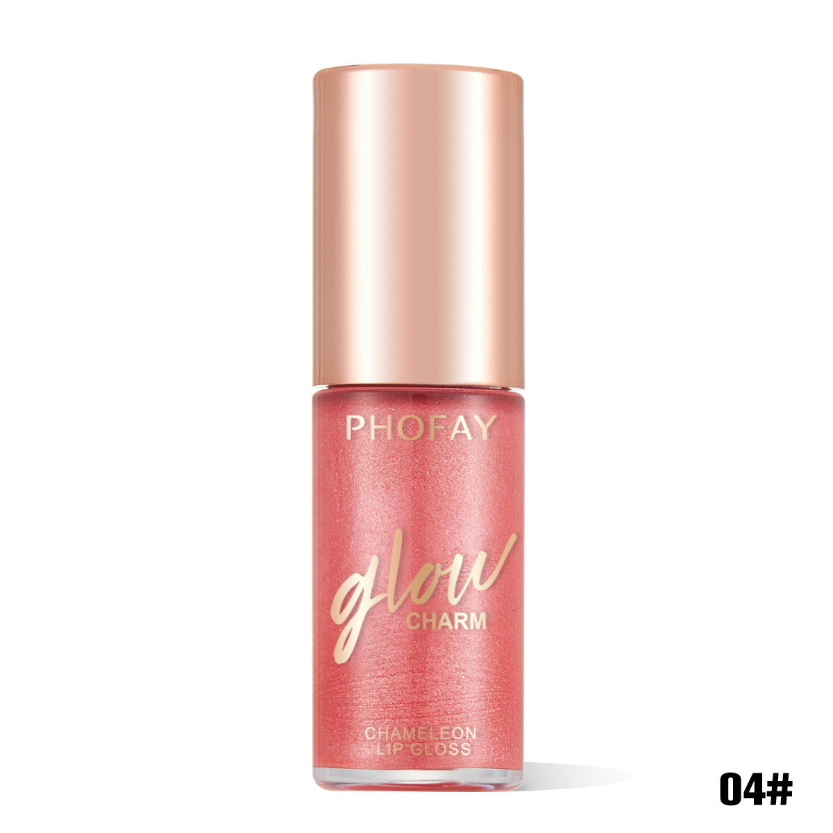 PHOFAY Moisturizing Shimmer Lip Gloss – Hydrating Gloss with Sparkling Finish for Soft, Luminous Lips