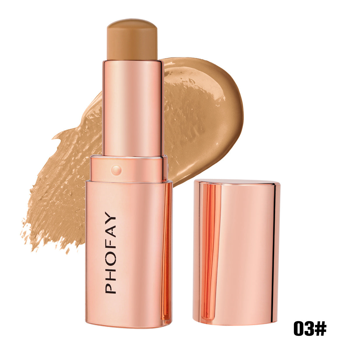 PHOFAY Contour Stick – Cream-to-Powder Sculpting Stick for Defined, Natural-Looking Contours