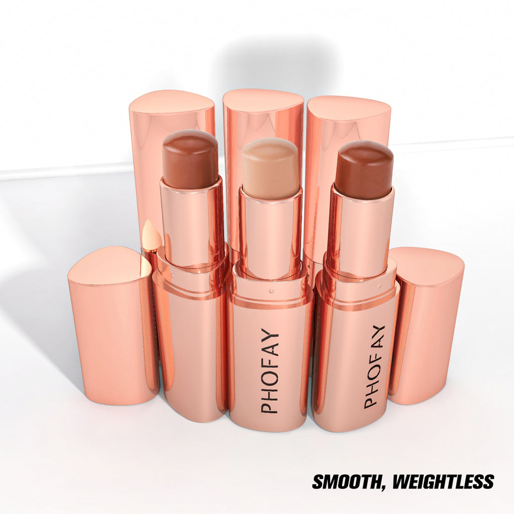 PHOFAY Contour Stick – Cream-to-Powder Sculpting Stick for Defined, Natural-Looking Contours