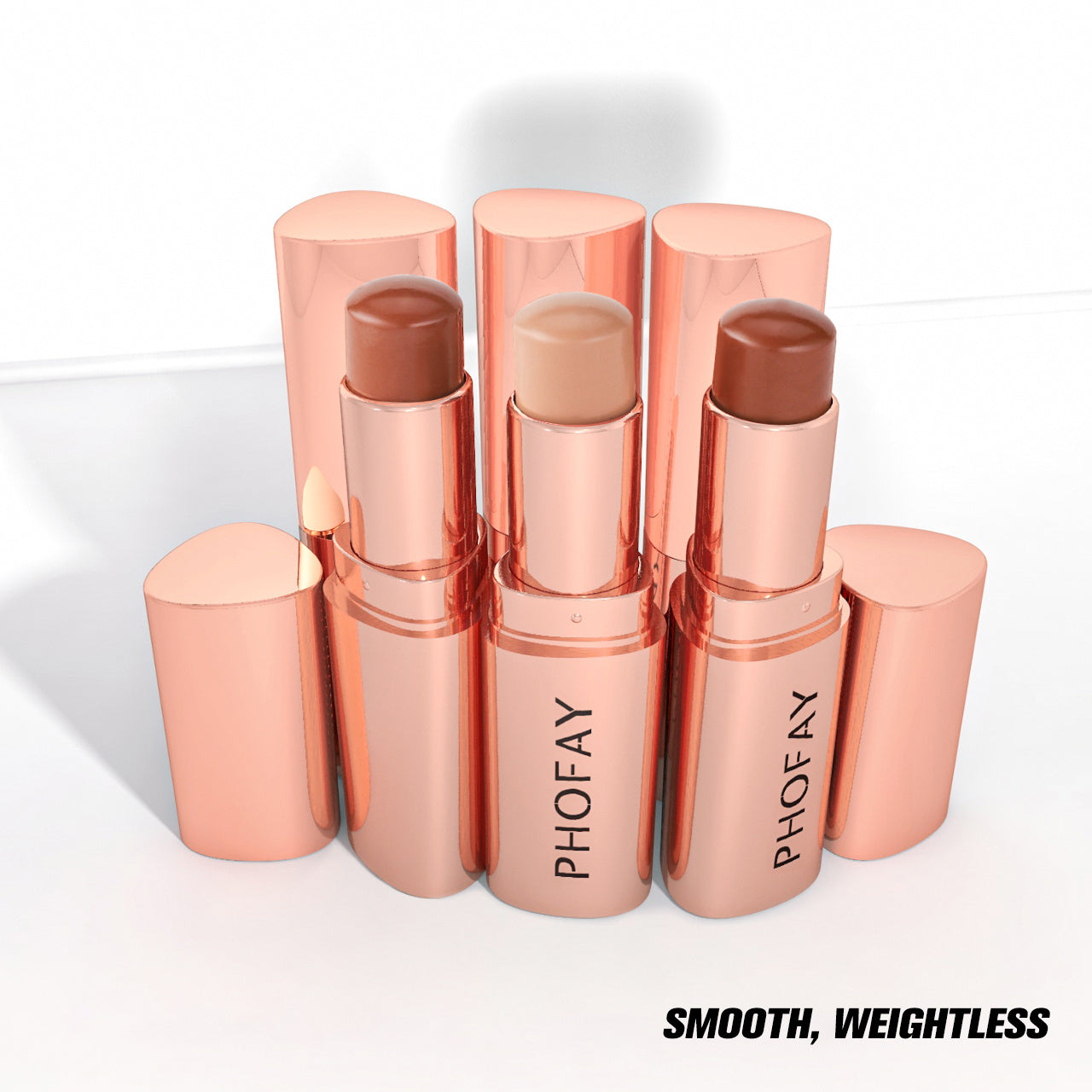 PHOFAY Contour Stick – Cream-to-Powder Sculpting Stick for Defined, Natural-Looking Contours