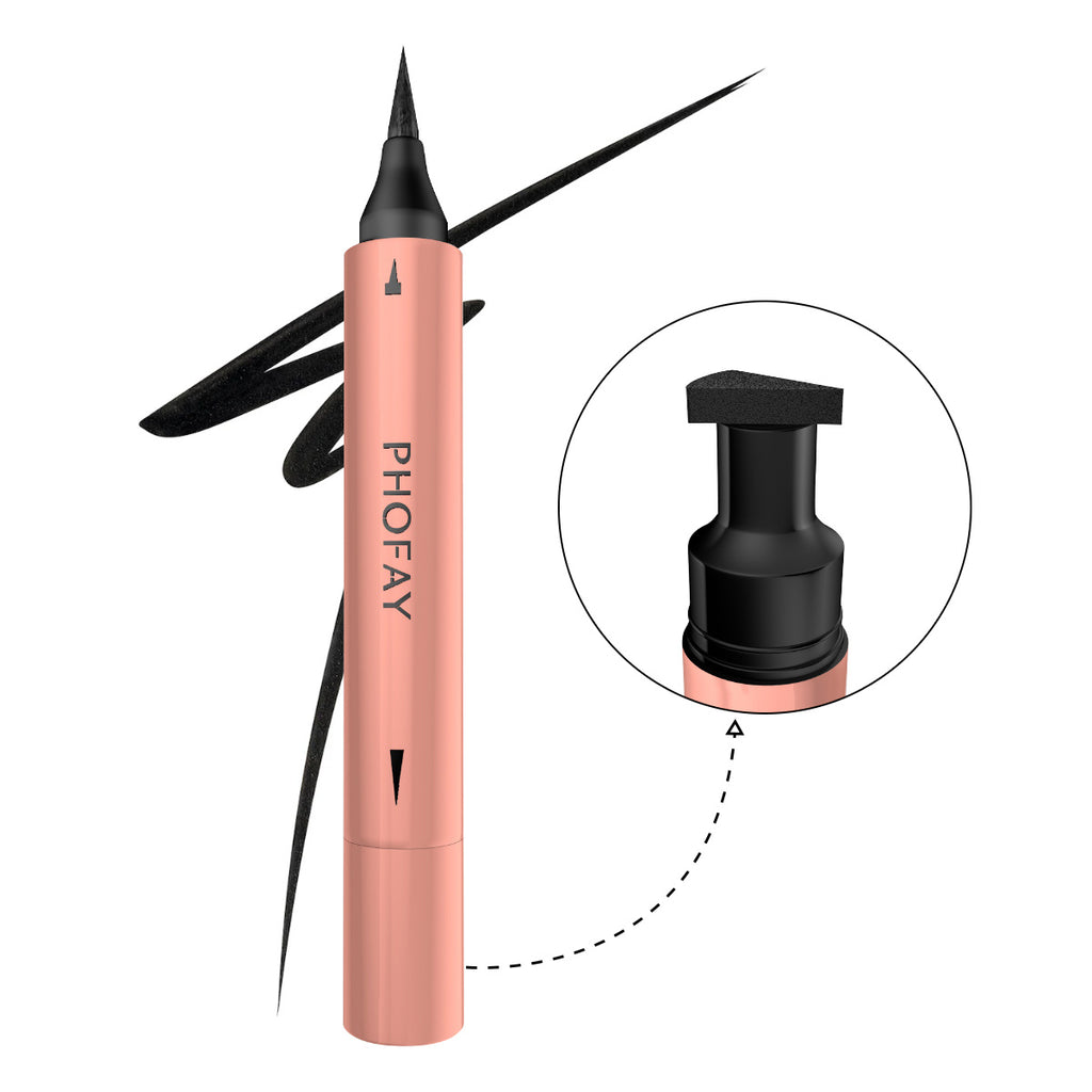 PHOFAY Double Head Seal Liquid Eyeliner – Precision Waterproof Eyeliner with Dual Tips for Bold Eye Looks