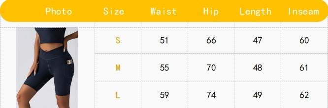 Women’s High-Waist Biker Shorts – Tummy Control Seamless Yoga & Gym Shorts with Pockets