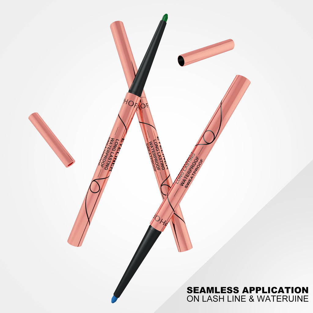 PHOFAY Waterproof Colorful Eyeliner – Vibrant, Long-Lasting Liquid Eyeliner for Bold Eye Looks