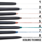 PHOFAY Waterproof Colorful Eyeliner – Vibrant, Long-Lasting Liquid Eyeliner for Bold Eye Looks