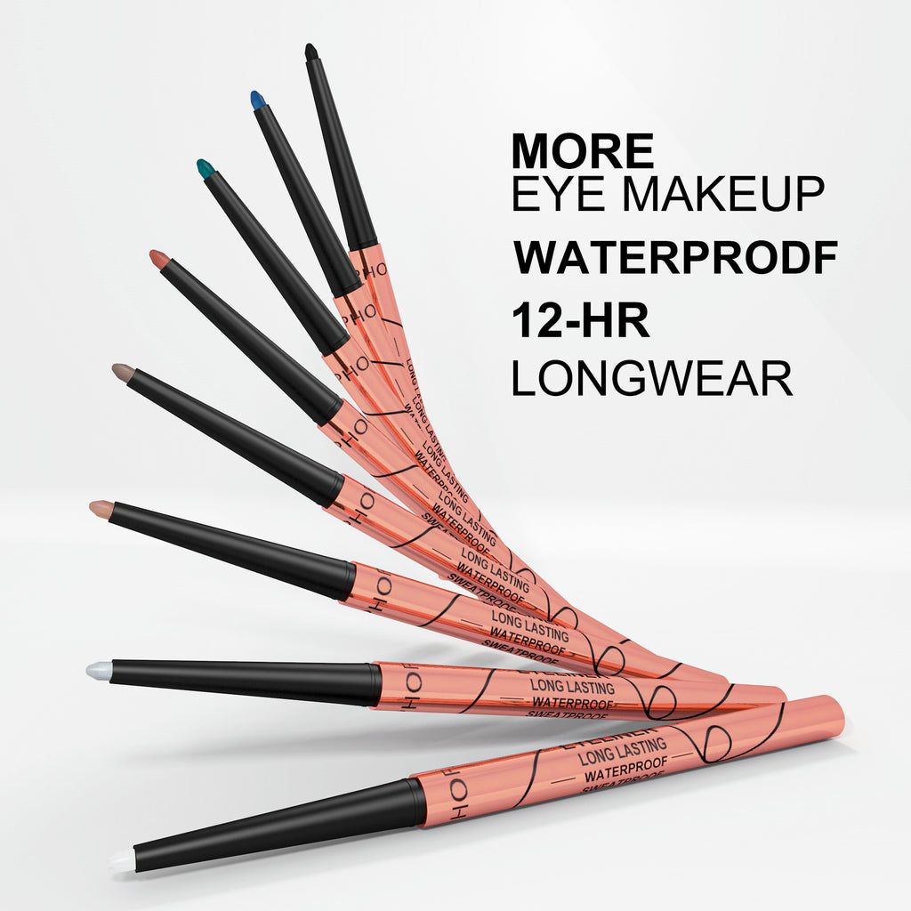 PHOFAY Waterproof Colorful Eyeliner – Vibrant, Long-Lasting Liquid Eyeliner for Bold Eye Looks