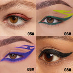 PHOFAY Waterproof Colorful Eyeliner Set – Vibrant Long-Lasting Liquid Eyeliner for Bold Eye Looks