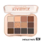 PHOFAY 12-Color Eyeshadow Palette – Highly Pigmented Matte & Shimmer Shades for Stunning Eye Looks