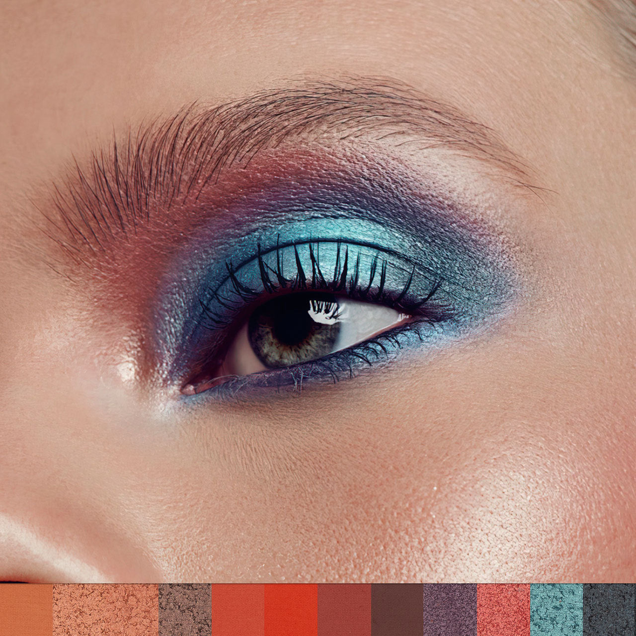 PHOFAY 12-Color Eyeshadow Palette – Highly Pigmented Matte & Shimmer Shades for Stunning Eye Looks