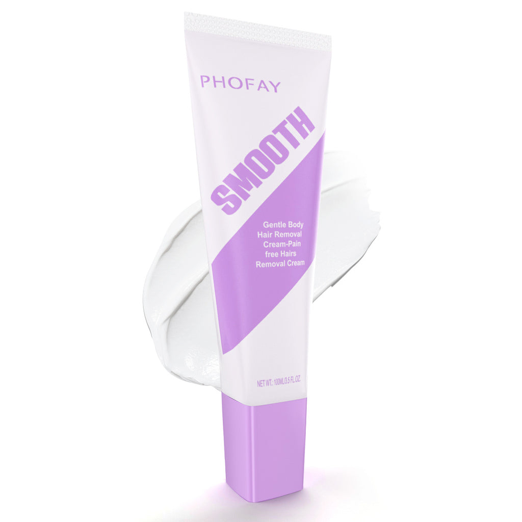 PHOFAY Pain-Free Hair Removal Cream – Gentle & Effective Depilatory for Smooth Skin