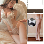 Women’s Temptation Sleepwear – Open Crotch Lingerie Uniform with Comfortable Fit