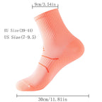 7 Pairs Men’s Compression Athletic Socks – Anti-Blister, Cushioned, Breathable Crew Socks for Running & Hiking