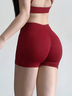 Women’s High-Waisted Yoga Shorts – Quick-Dry & Squat-Proof Activewear