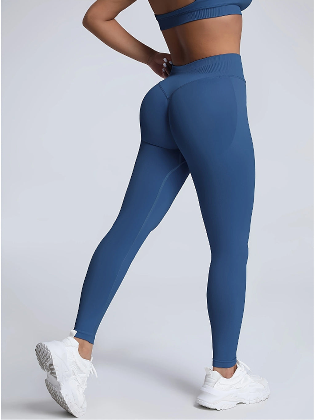 Seamless Women SoftHue Scrunch Butt Workout Leggings – High-Waist Fitness Leggings