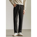 Men’s American-Style Heavy Stretch Jeans – Durable Thick Denim Pants with Classic Fit