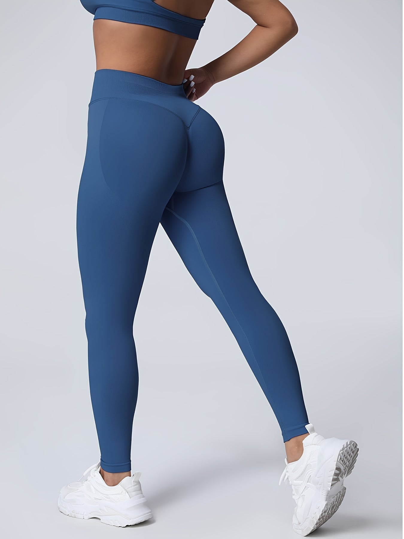 Seamless Women SoftHue Scrunch Butt Workout Leggings – High-Waist Fitness Leggings