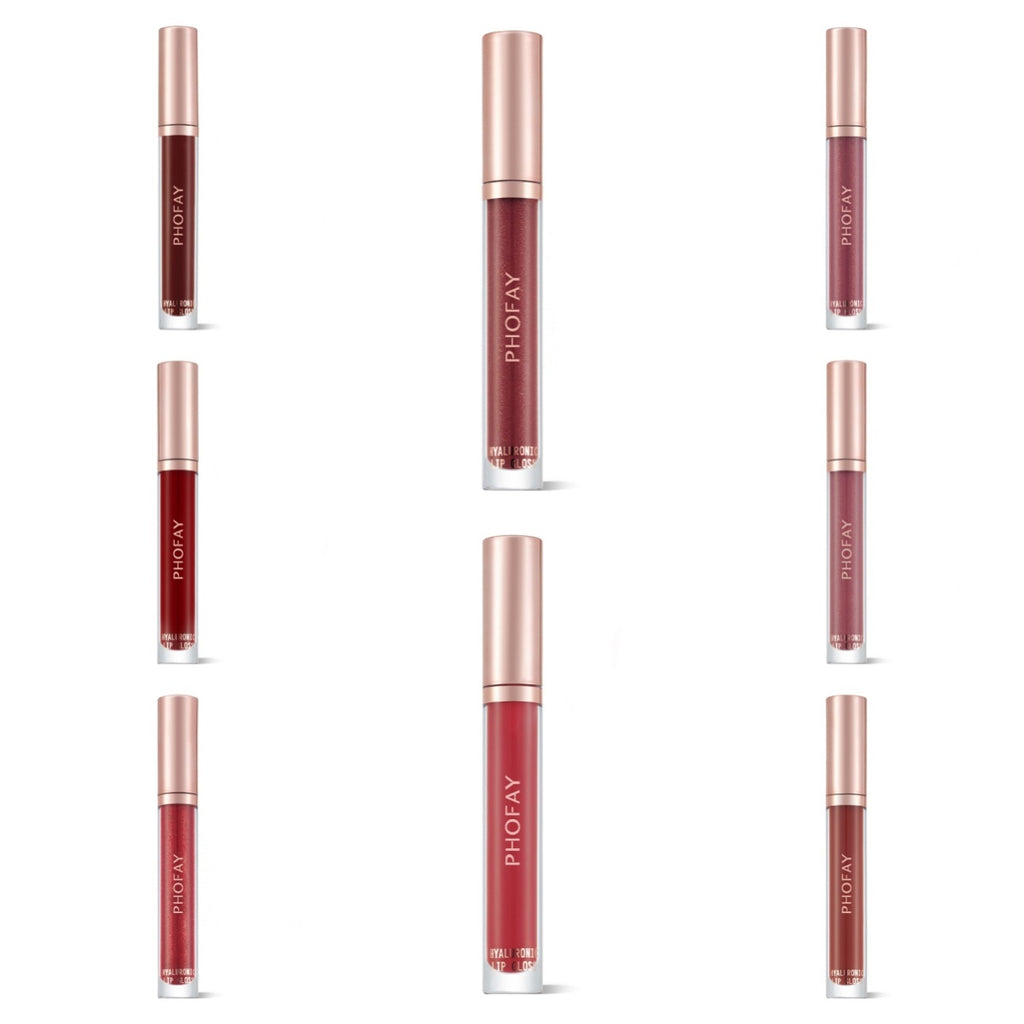 PHOFAY Hyaluronic Lip Gloss – Hydrating, Plumping Gloss With High-Shine Finish