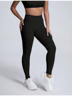 Seamless Women SoftHue Scrunch Butt Workout Leggings – High-Waist Fitness Leggings