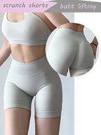 Women’s High-Waisted Yoga Shorts – Quick-Dry & Squat-Proof Activewear