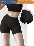 Women’s High-Waisted Yoga Shorts – Quick-Dry & Squat-Proof Activewear