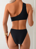 Women’s Two-Piece Casual Swimsuit – Trendy Bikini Set for Beach & Pool