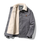 Men’s Stand Collar Casual Warm Cotton Coat – Lightweight Winter Jacket for Everyday Wear