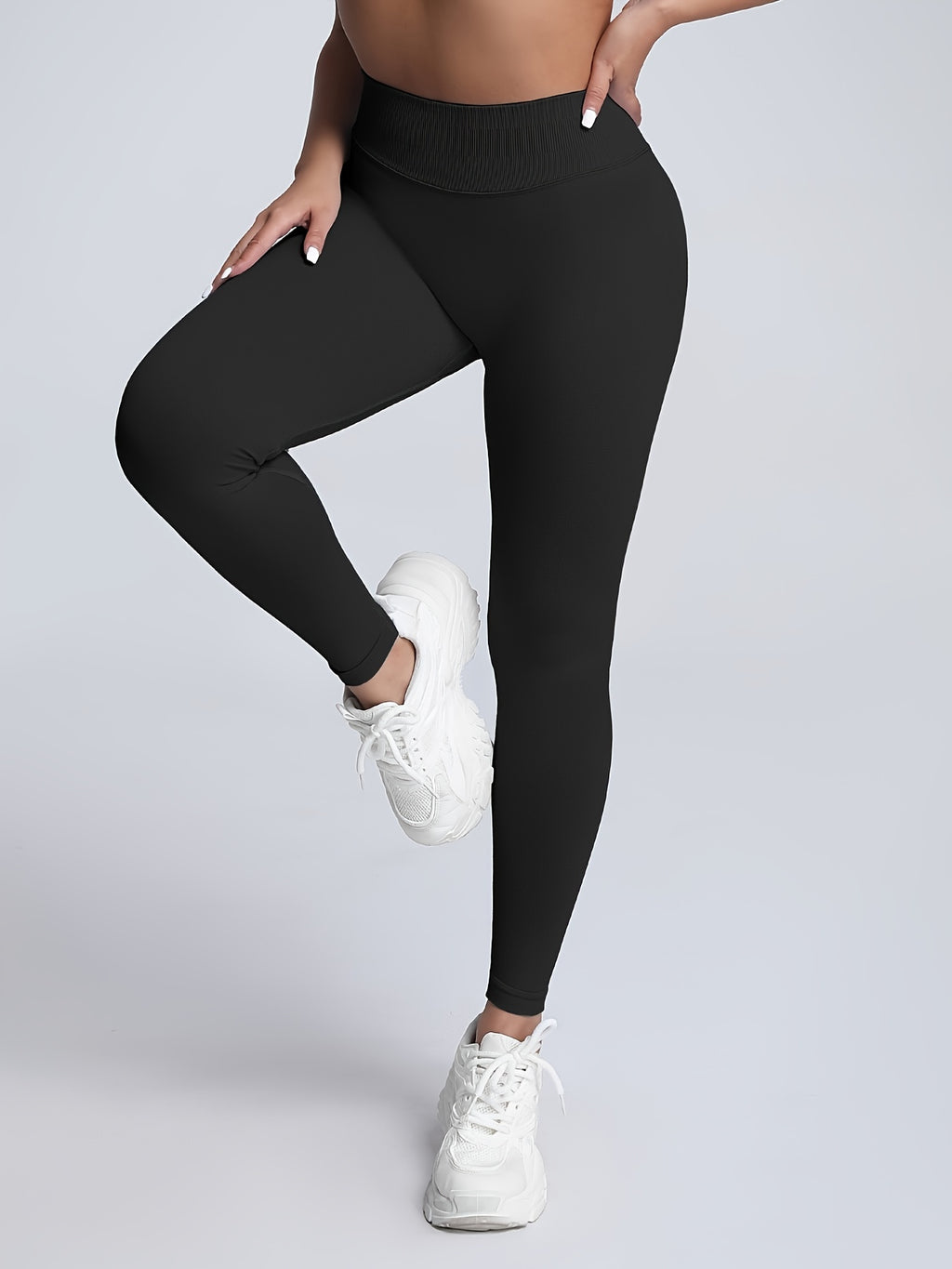 Seamless Women SoftHue Scrunch Butt Workout Leggings – High-Waist Fitness Leggings