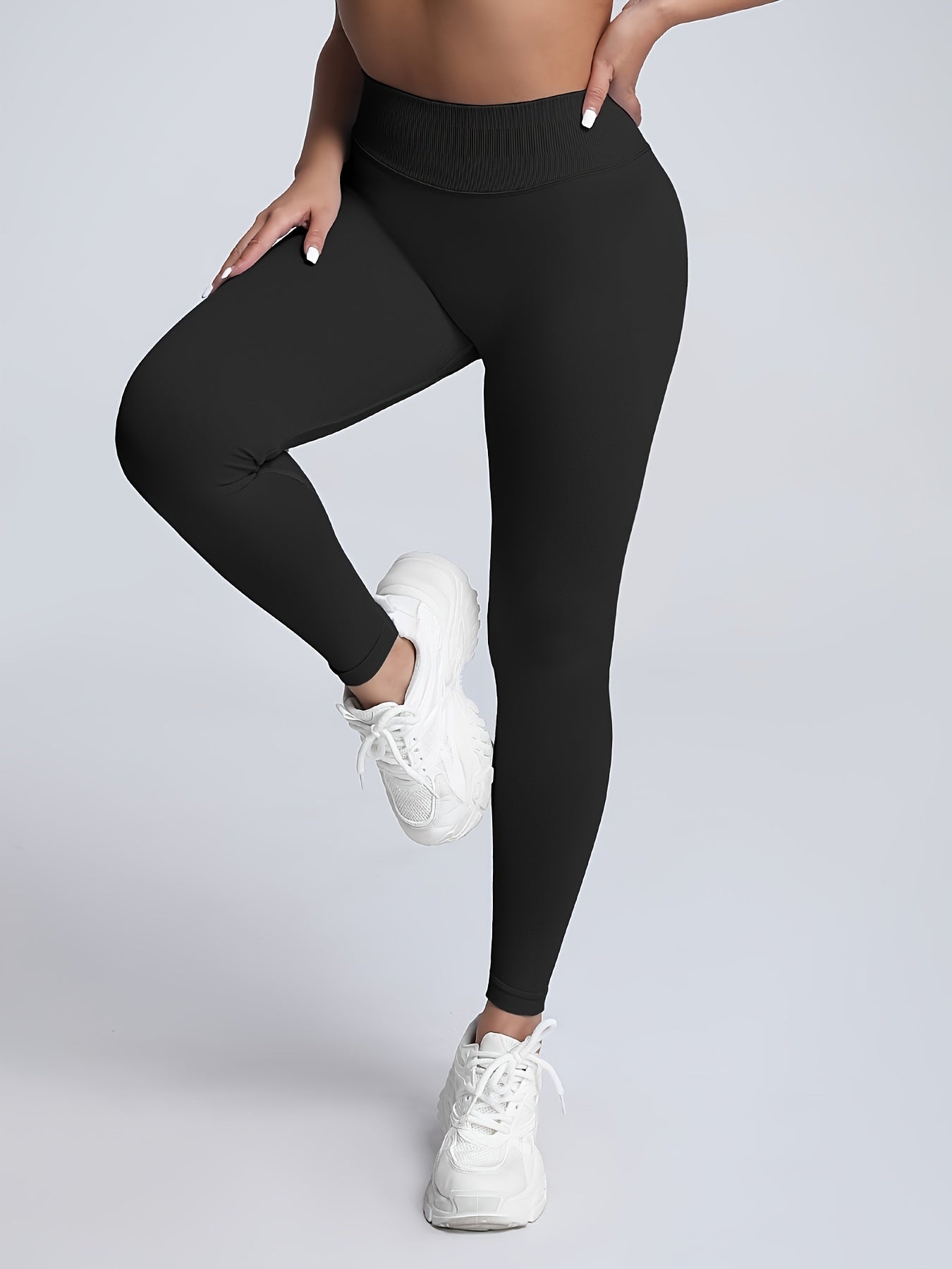 Seamless Women SoftHue Scrunch Butt Workout Leggings – High-Waist Fitness Leggings
